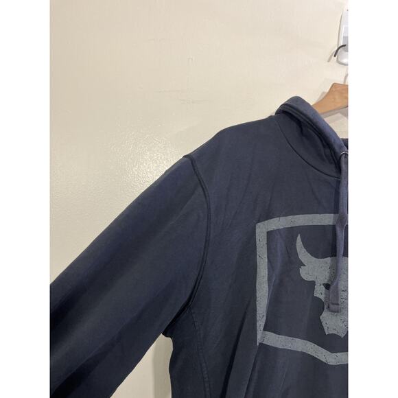Under Armour Project Rock Hoodie XL Fleece Bull Streetwear Normcore Y2K Skater - Picture 7 of 16